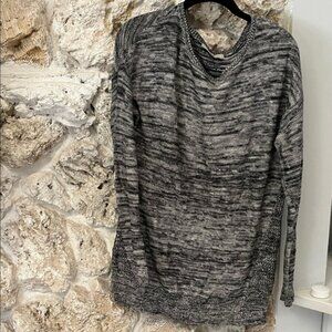 LOFT Heathered Gray Women's Sweater